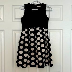 Black and White Polka Dot Dress